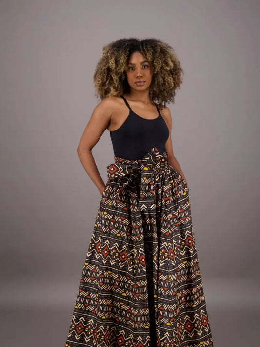 African Print Palazzo